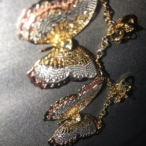 14k goldfilled beautiful butterfly earrings